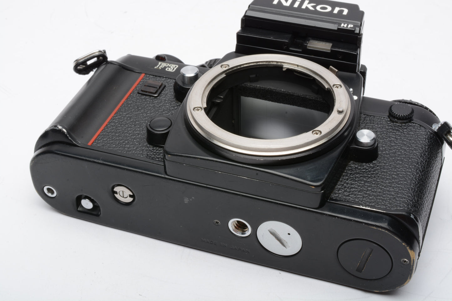 Nikon F3 HP 35mm SLR Body, new seals, manual, strap, tested, accurate, Nice Pro!