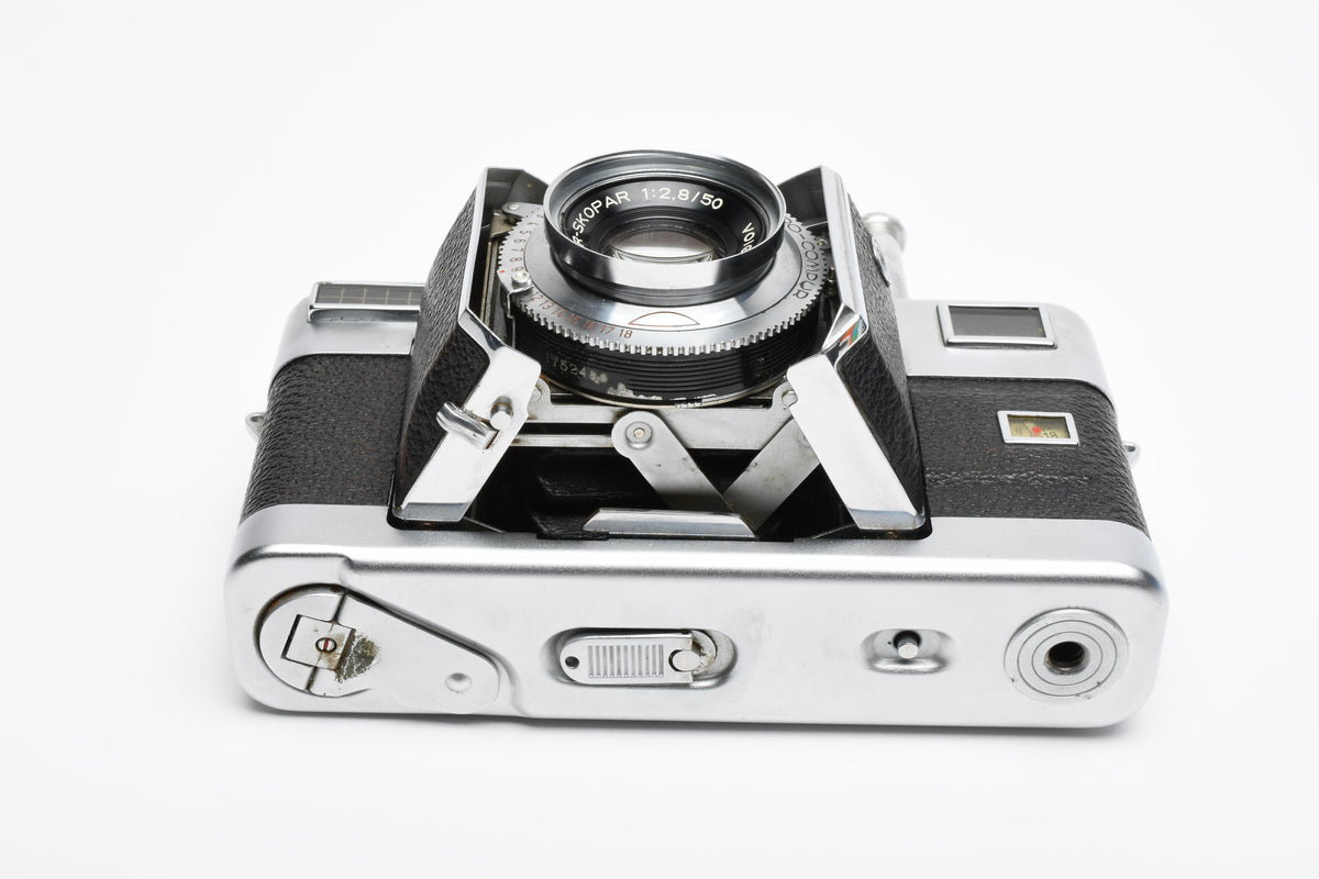 Voigtlander Vitessa 35mm Rangfiner 50mm F2.8 Lens w/Fitted Case, Nice