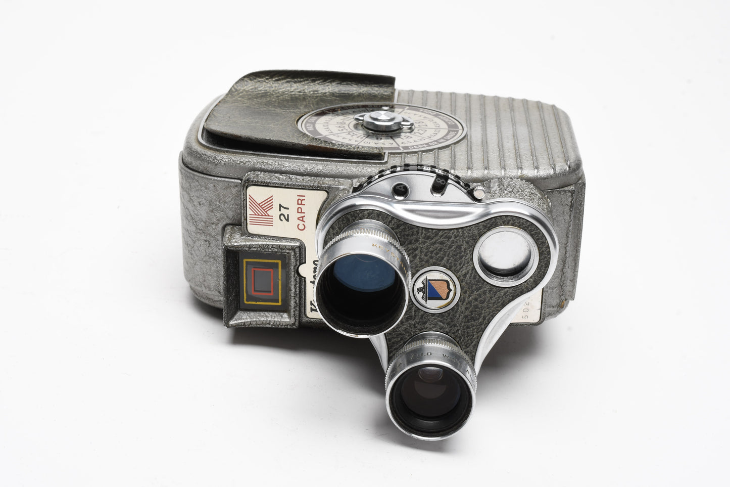 Keystone Capri 27 8mm Movie camera, Case, Works!