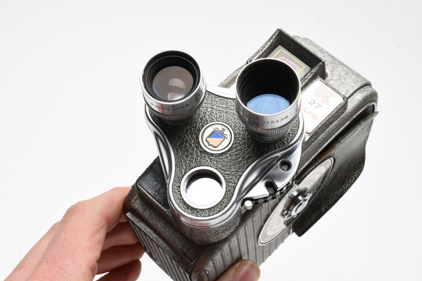 Keystone Capri 27 8mm Movie camera, Case, Works!