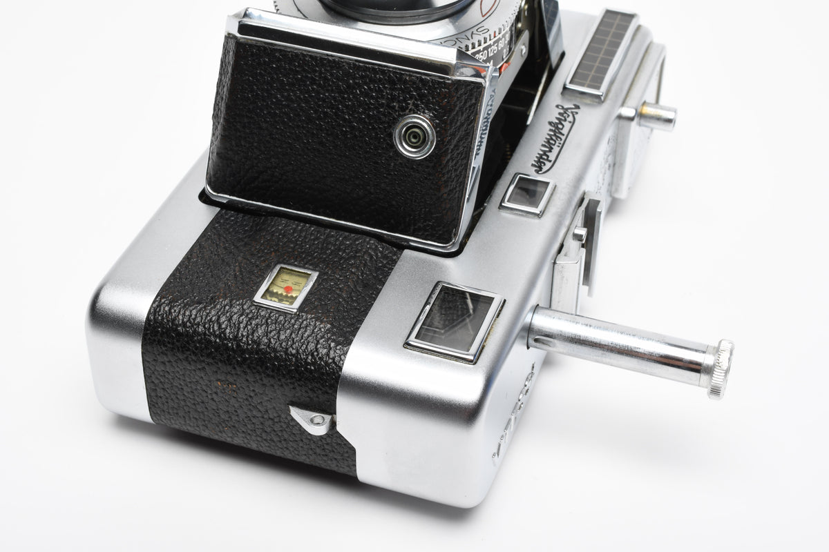 Voigtlander Vitessa 35mm Rangfiner 50mm F2.8 Lens w/Fitted Case, Nice
