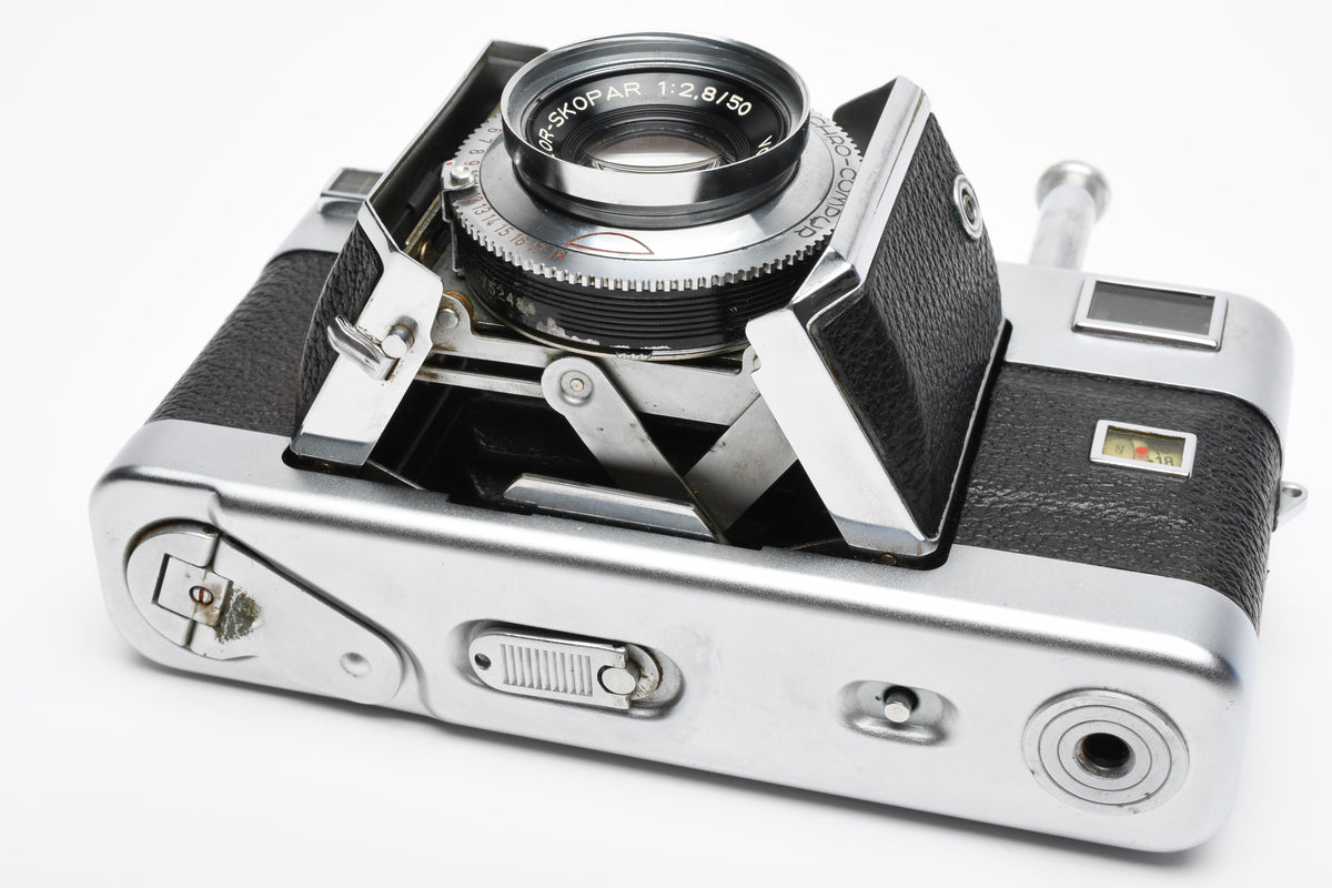 Voigtlander Vitessa 35mm Rangfiner 50mm F2.8 Lens w/Fitted Case, Nice