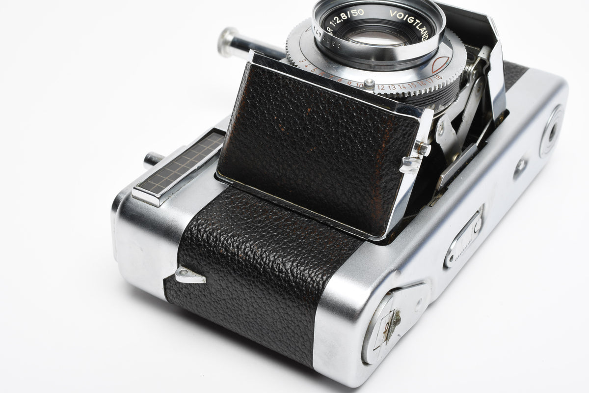 Voigtlander Vitessa 35mm Rangfiner 50mm F2.8 Lens w/Fitted Case, Nice