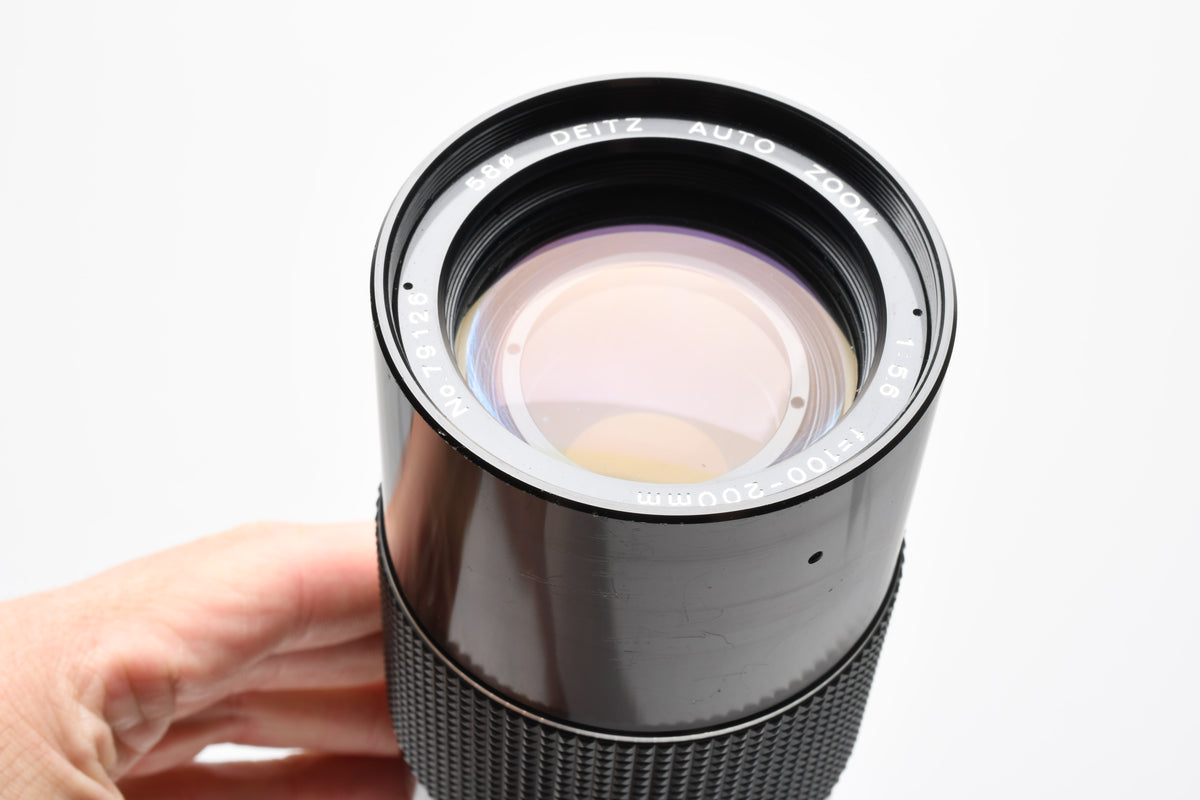 Deitz MC 100-200mm f5.6 Macro Telephoto Zoom Lens for Olympus OM Mount