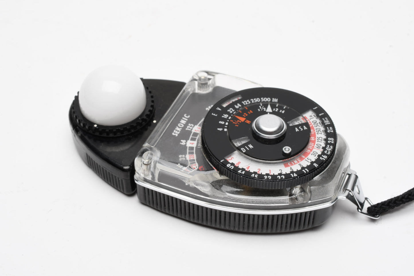 Sekonic Studio Deluxe L-28C2 incident light meter, Slides, Tested, Great!