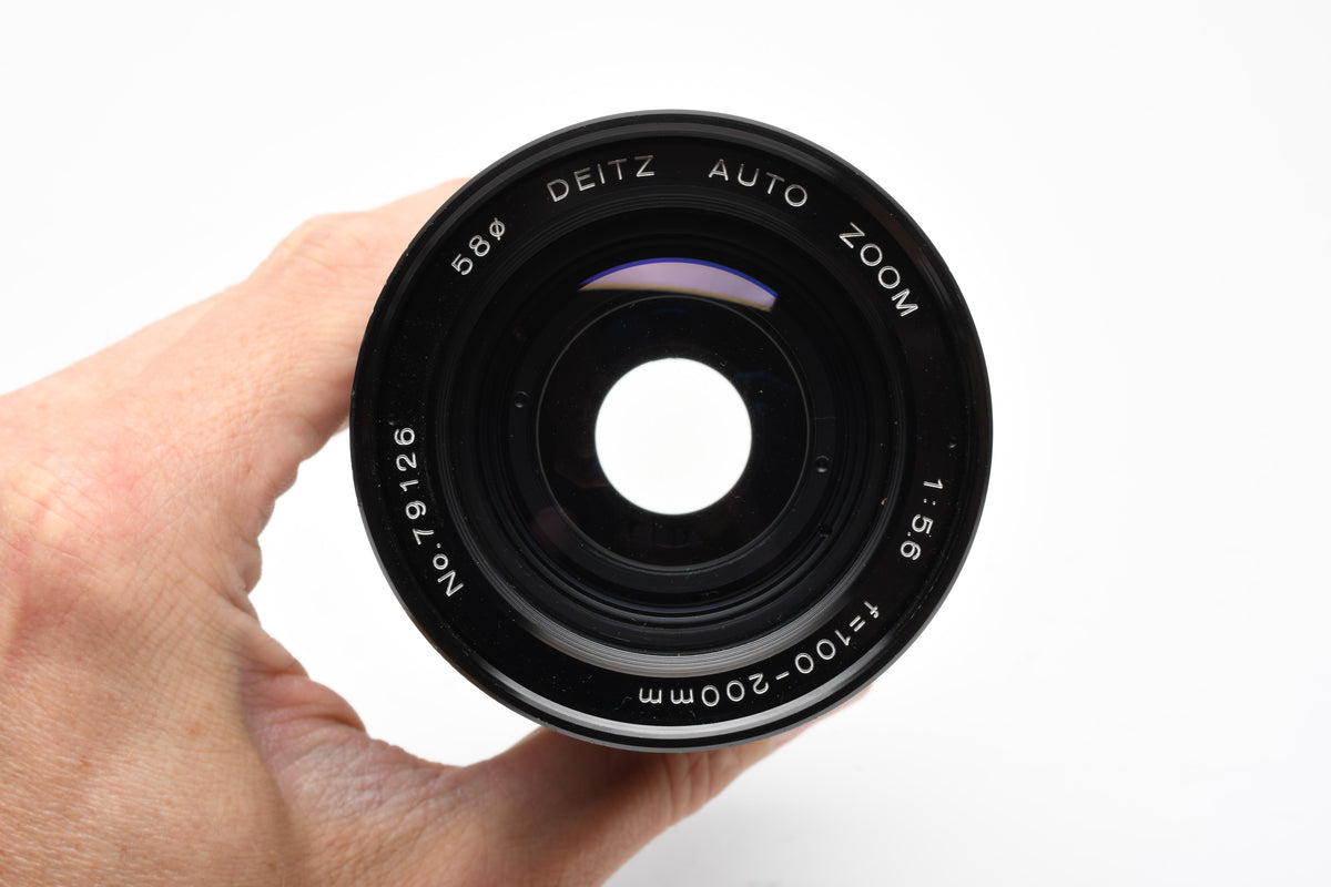 Deitz MC 100-200mm f5.6 Macro Telephoto Zoom Lens for Olympus OM Mount