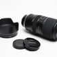 Tamron 50-400mm f4.5-6.3 Di III VC VXD Lens For Sony E, Hood, USA Version