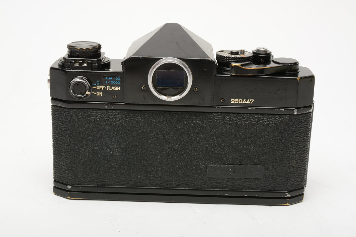 Canon F1 Original 35mm Body w/FD 50mm f1.8 S.C, New Seals, Tested