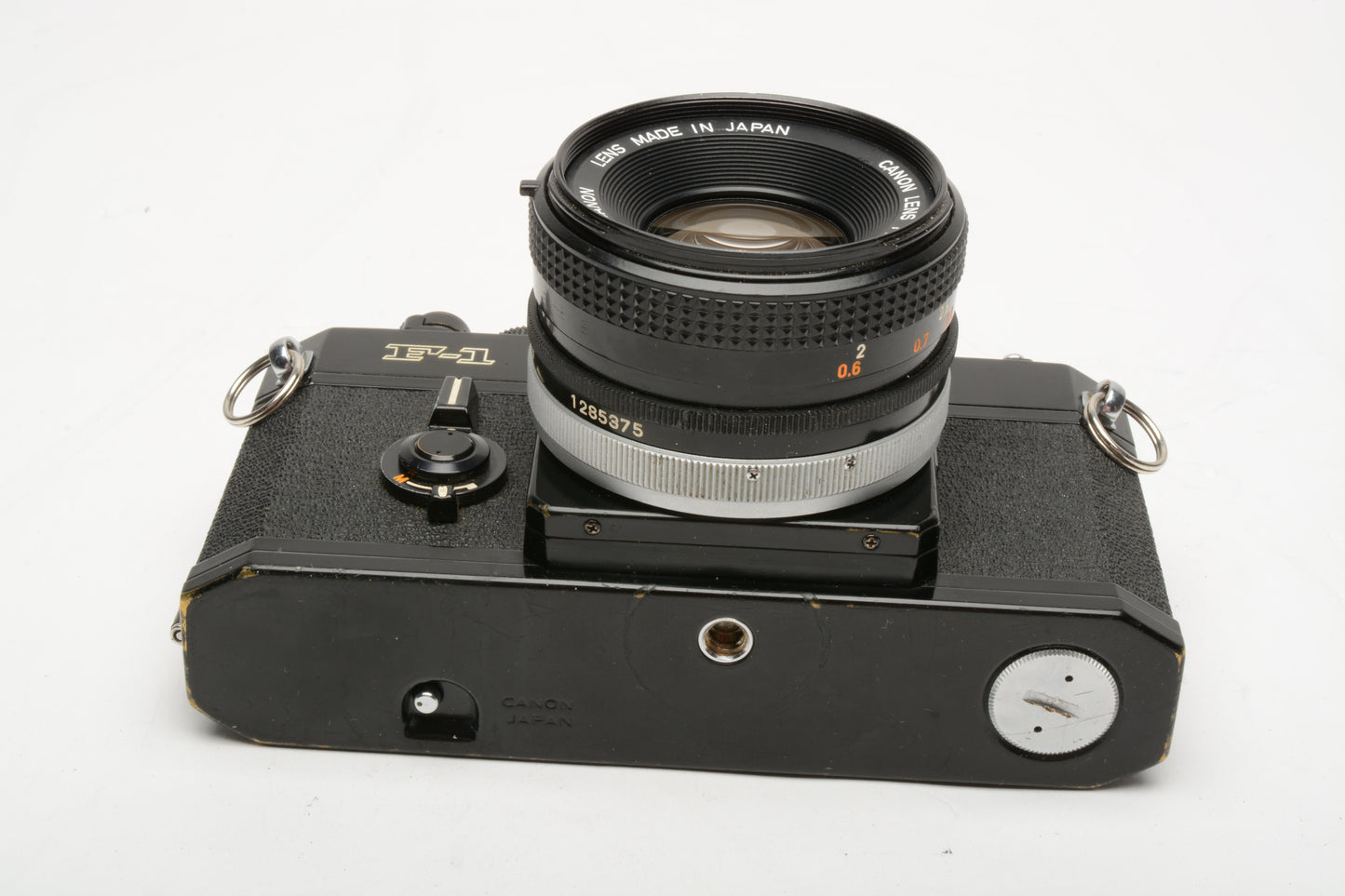 Canon F1 Original 35mm Body w/FD 50mm f1.8 S.C, New Seals, Tested