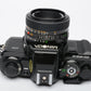 Minolta X700 35mm SLR w/50mm f1.7 lens, strap, UV, new seals, Book, Nice!