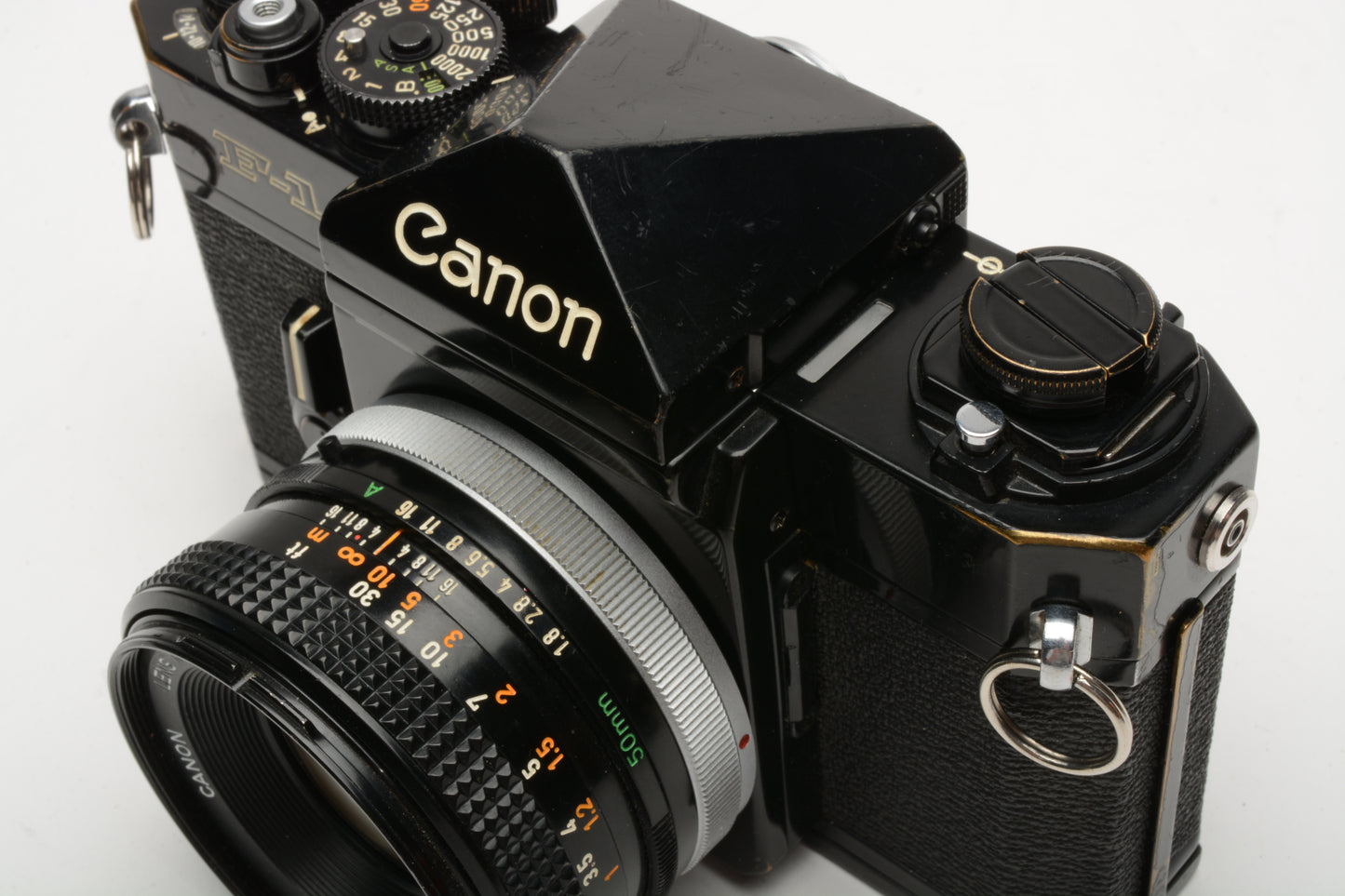 Canon F1 Original 35mm Body w/FD 50mm f1.8 S.C, New Seals, Tested