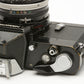 Nikon Nikkormat FTN Black 35mm SLR w/43-86mm f3.5 zoom, new light seals, shoe+