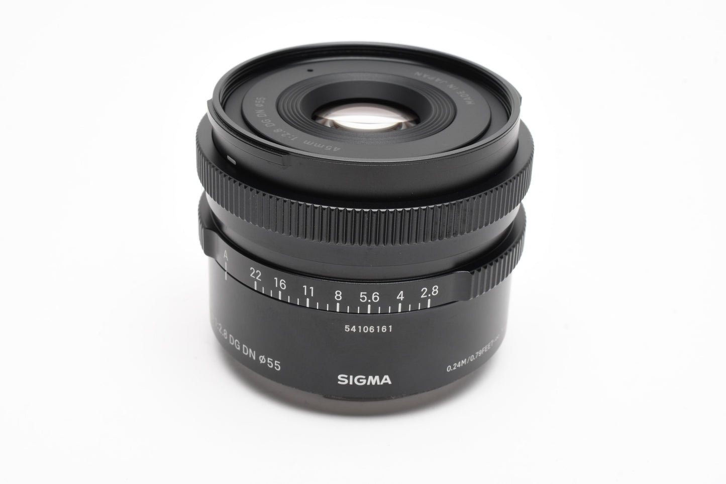 Sigma 45mm f2.8DG DN Contemporary for Sony E-Mount, Mint, Boxed, USA