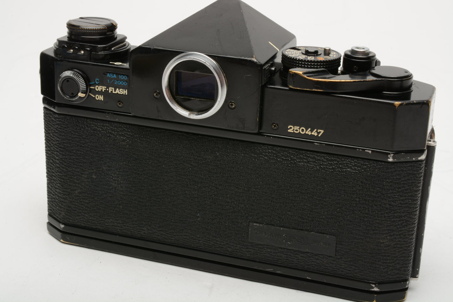 Canon F1 Original 35mm Body w/FD 50mm f1.8 S.C, New Seals, Tested