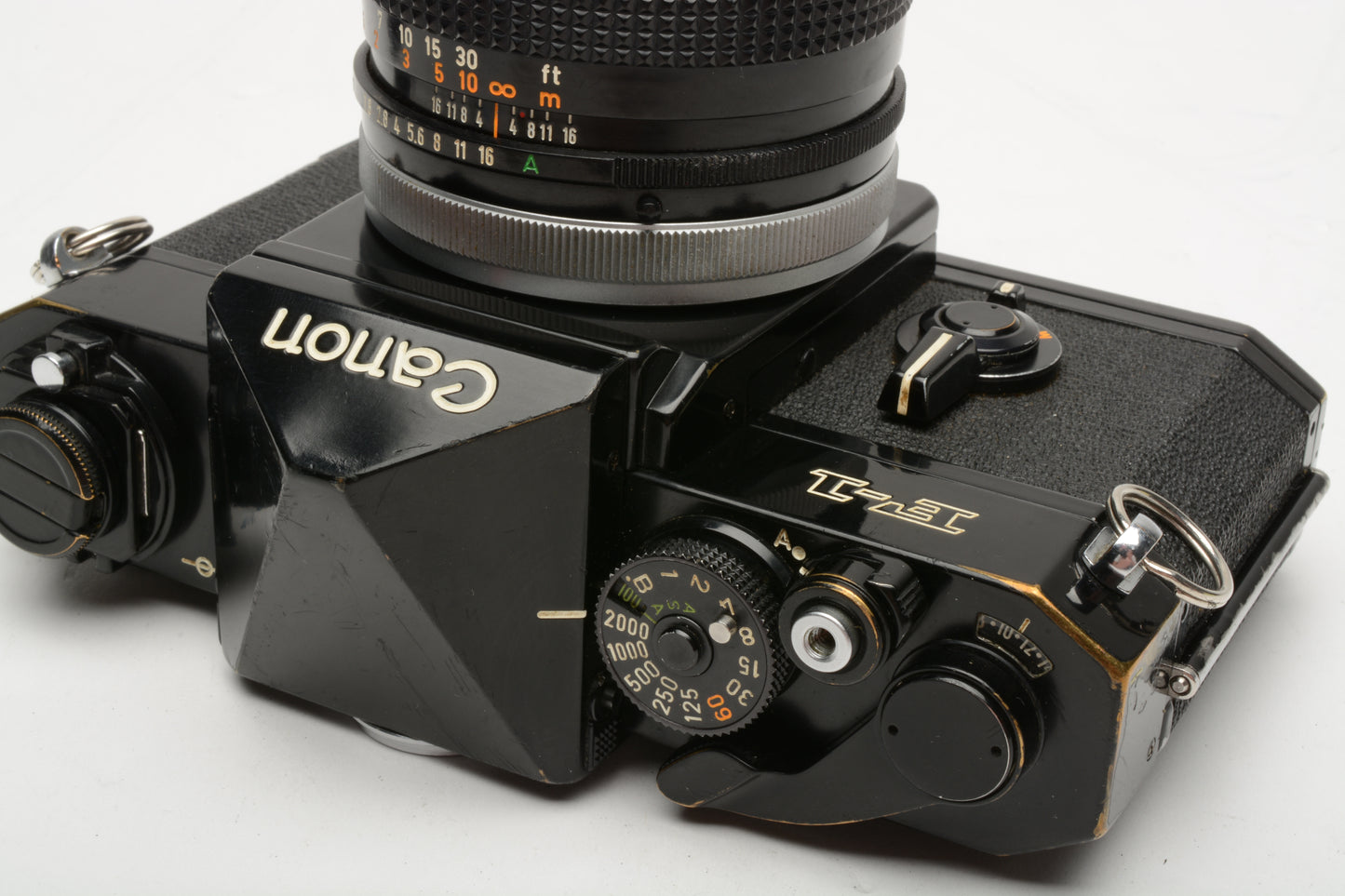 Canon F1 Original 35mm Body w/FD 50mm f1.8 S.C, New Seals, Tested