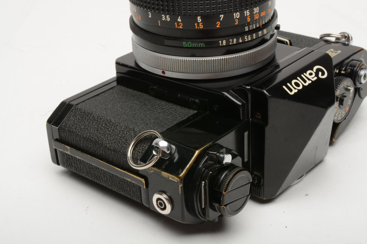 Canon F1 Original 35mm Body w/FD 50mm f1.8 S.C, New Seals, Tested