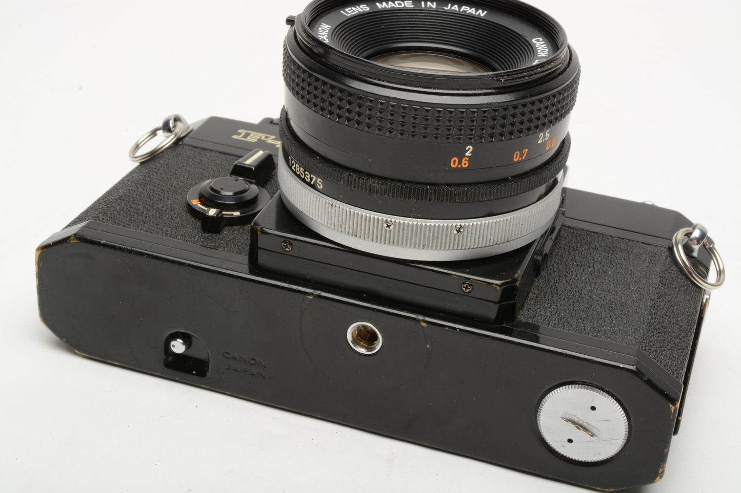 Canon F1 Original 35mm Body w/FD 50mm f1.8 S.C, New Seals, Tested