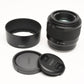 Sony 50mm f1.8 FE SEL50F18F Prime lens, Hood, Sharp!