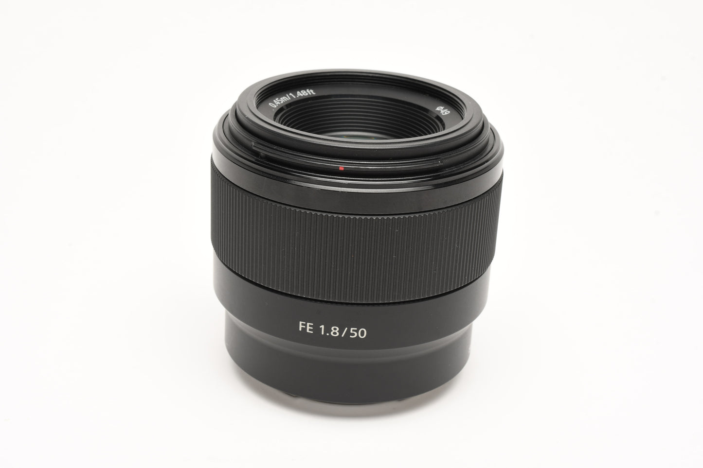 Sony 50mm f1.8 FE SEL50F18F Prime lens, Hood, Sharp!