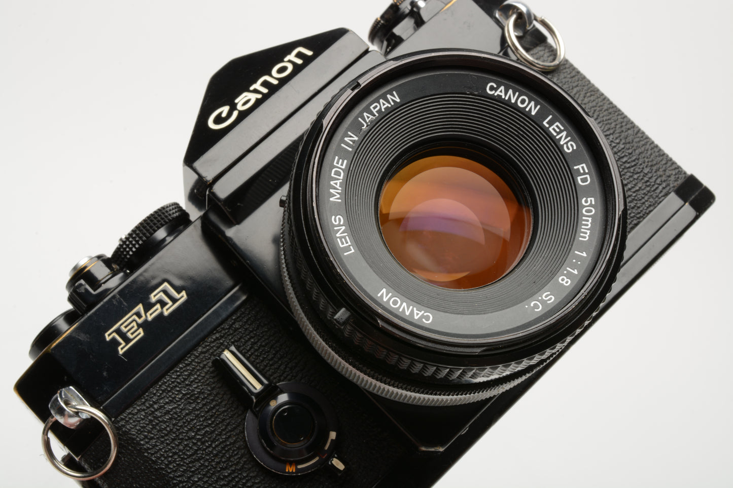 Canon F1 Original 35mm Body w/FD 50mm f1.8 S.C, New Seals, Tested