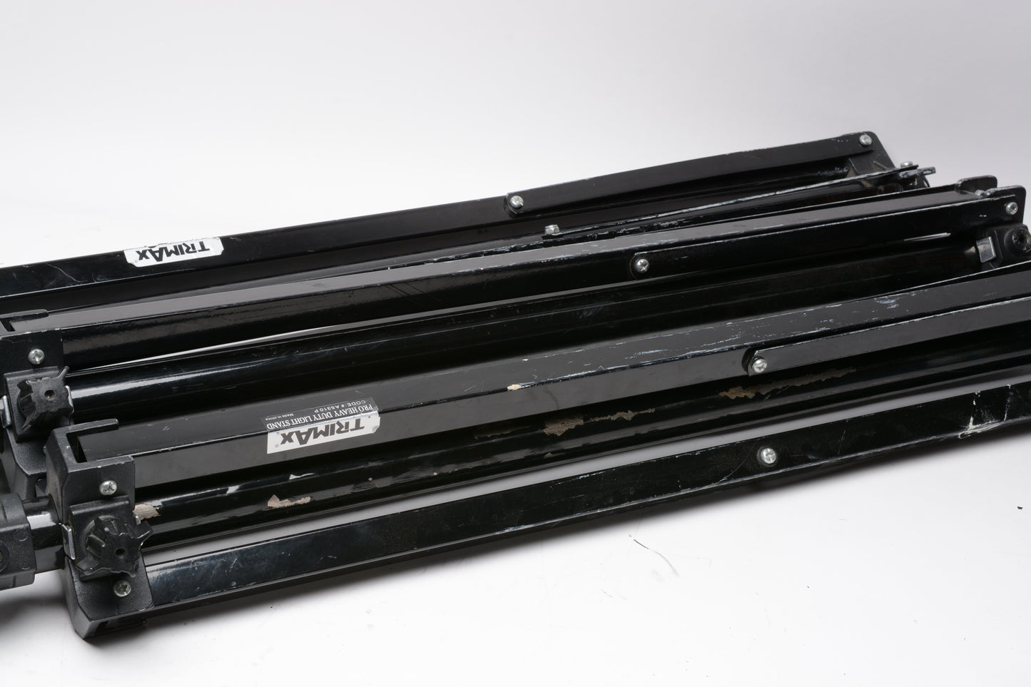 3X TriMax A5310P 9' Heavy duty light stands, Good condition, *Read
