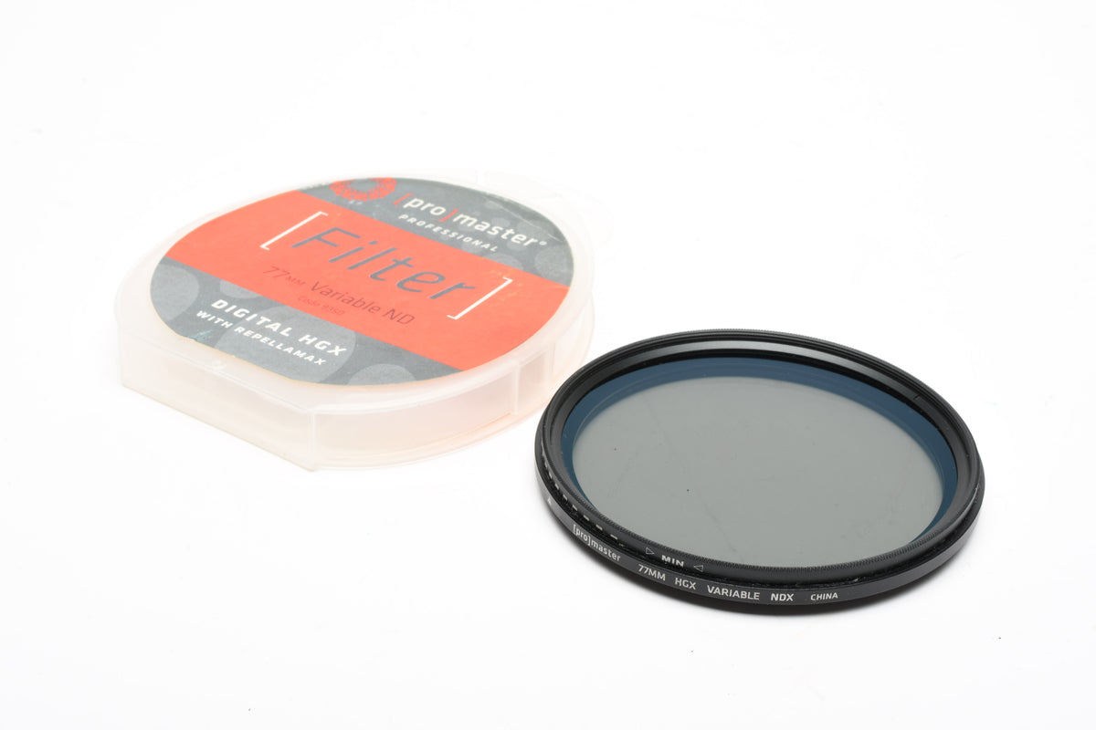 Promaster Digital HGX 77mm Variable ND Filter w/Jewel Case