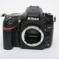 Nikon D600 DSLR Body w/Batt., charger, manual, Only 8308 Acts!