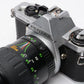 Pentax ME Super 35mm SLR w/28-70mm f3.5-4.5 zoom Lens, new seals +Flash!