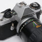 Pentax ME Super 35mm SLR w/28-70mm f3.5-4.5 zoom Lens, new seals +Flash!