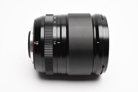 Fujifilm XF 18mm f1.4 R LM WR Lens MFR #16673794, Mint, Boxed, USA + Hood