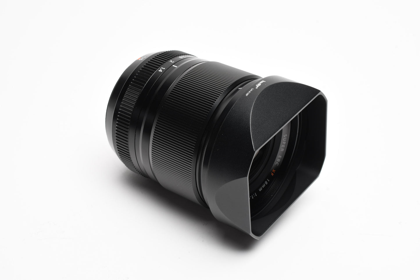 Fujifilm XF 18mm f1.4 R LM WR Lens MFR #16673794, Mint, Boxed, USA + Hood