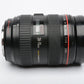 Canon EF 24-70mm f2.8L USM zoom lens, hood, caps, very sharp, Nice