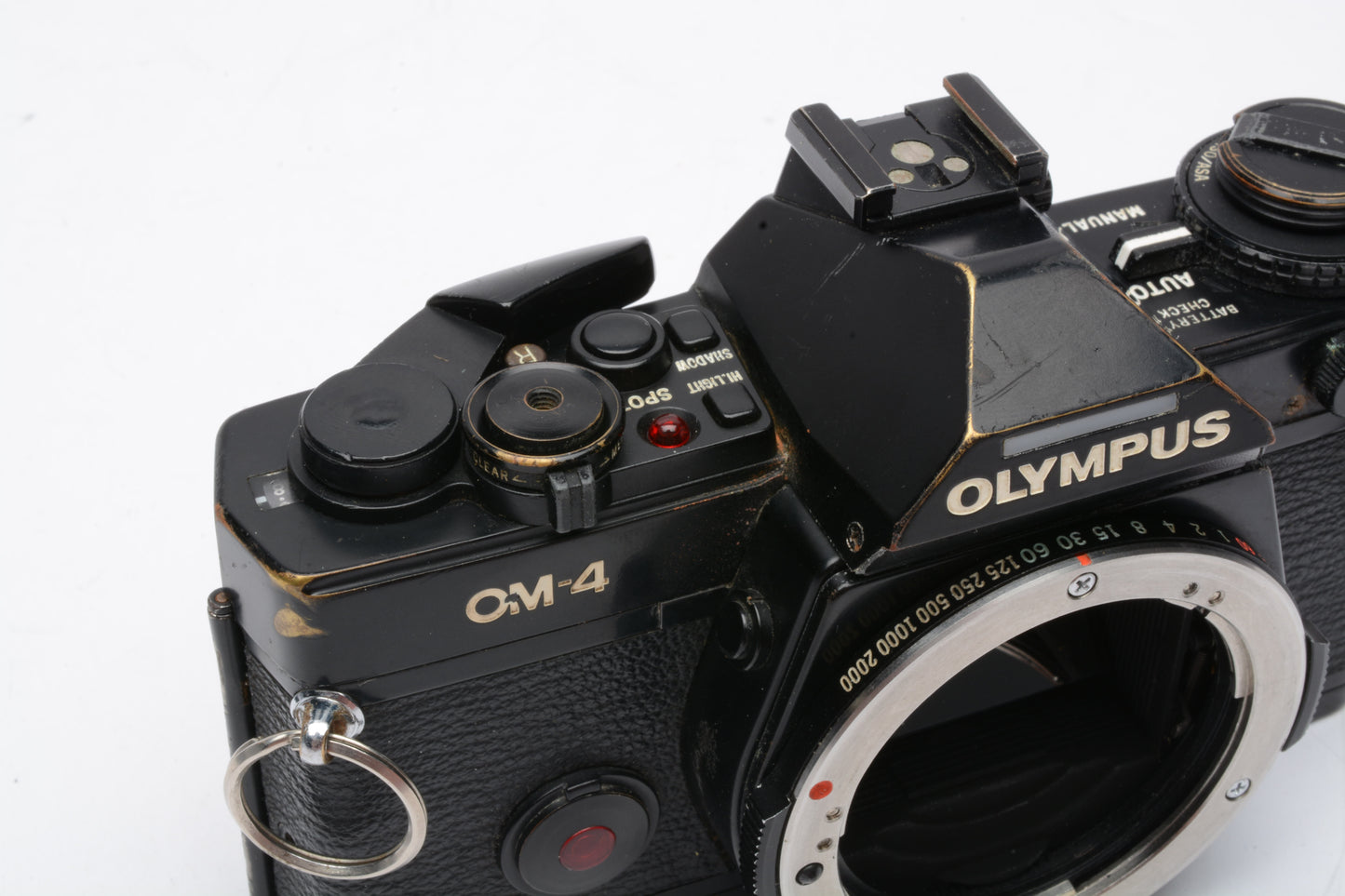 Olympus OM-4 35mm SLR Body Only, new seals, cap, strap, manual, Accurate!