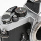 Nikon FE chrome 35mm SLR body, new seals, very clean, nice!