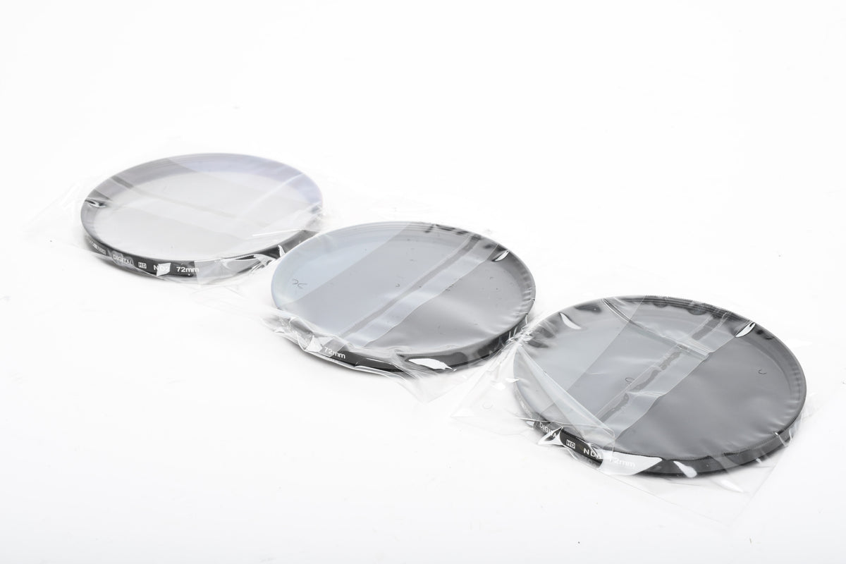 Altura ND Filter set in pouch w/ND2, ND4, ND8, New