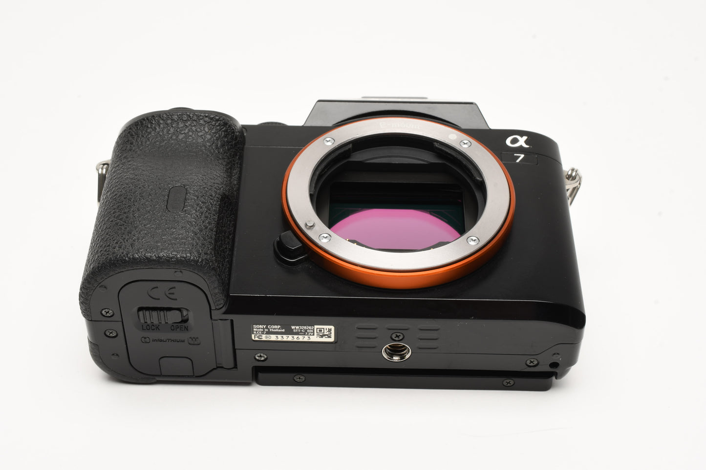 Sony A7 Mirrorless Body ILCE-7 12,487 Acts, 2Batts, charger, strap, Tested