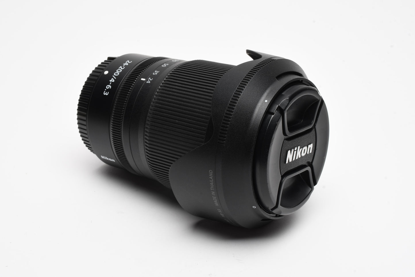 Nikon Nikkor Z 24-200mm f4-6.3 VR zoom, Hood+Caps, Boxed, USA, Mint-