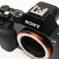 Sony A7 Mirrorless Body ILCE-7 12,487 Acts, 2Batts, charger, strap, Tested