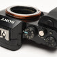 Sony A7 Mirrorless Body ILCE-7 12,487 Acts, 2Batts, charger, strap, Tested