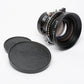 Schneider Kreuznach Symmar-S 210mm F/5.6 MC Large Format Lens, Copal #1, caps