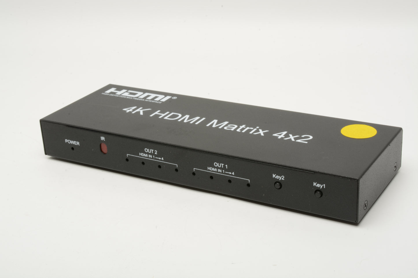 4x2 HDMI Matrix Switch Splitter 4K@60Hz w/Power supply