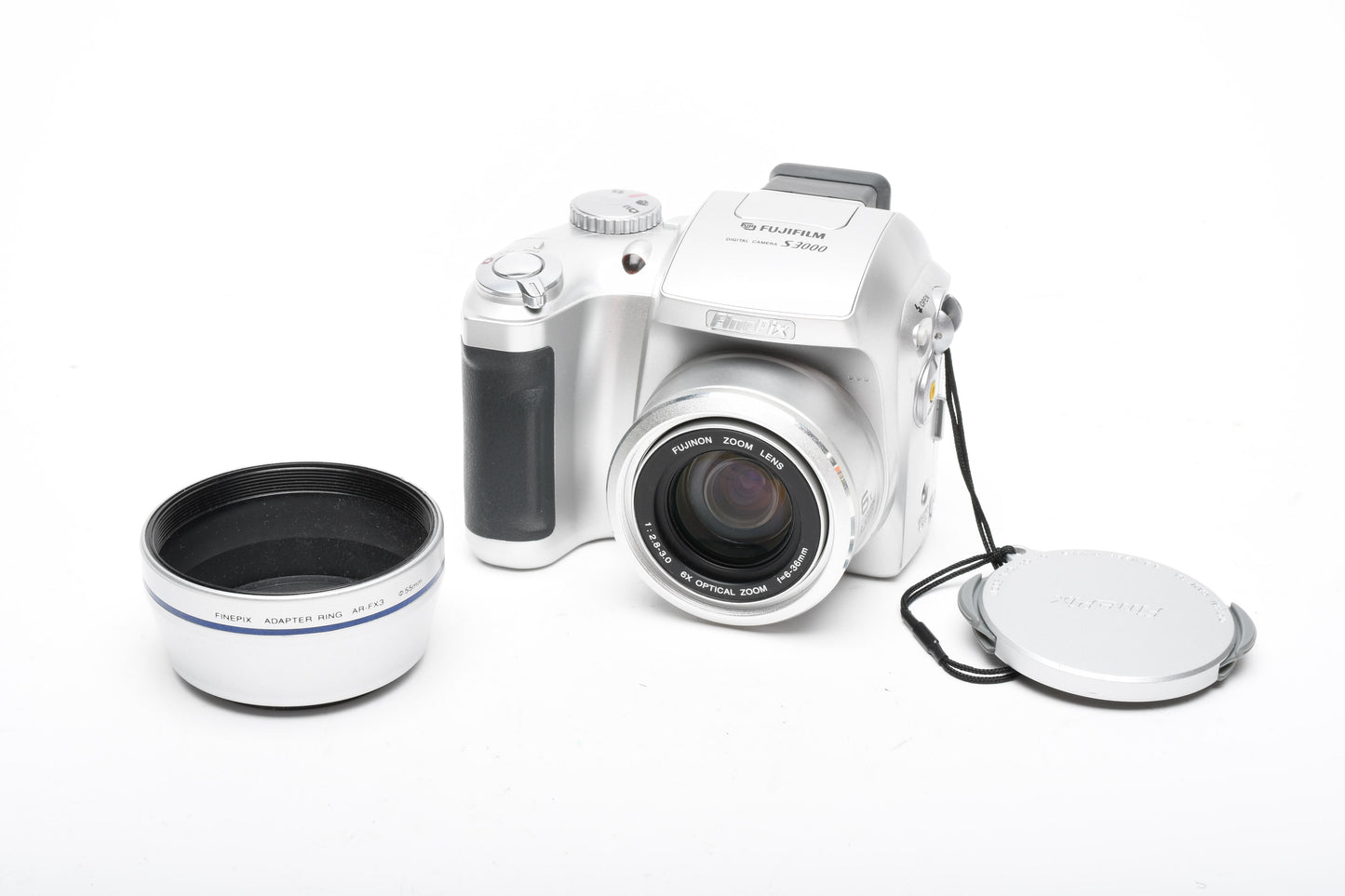 Fujifilm FinePix S3000 3.2MP Digital Point&Shoot Camera, Mint-, Tested