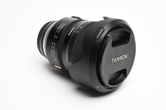 Tamron SP 24-70mm f2.8 Di VC USD G2 zoom lens Canon EF, Hood, Mint-