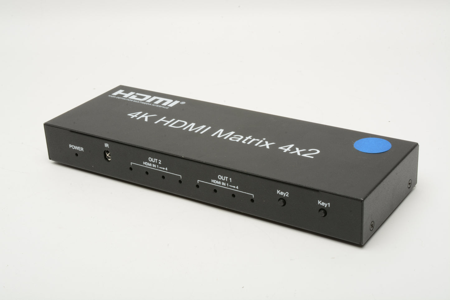 4x2 HDMI Matrix Switch Splitter 4K@60Hz w/Power supply