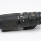 Nikon Nikkor AF 200mm f4 D ED Micro Lens, Hood, Very sharp! *Read