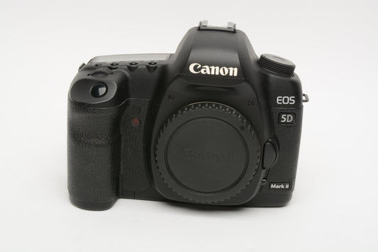 Canon EOS 5D Mark II DSLR Body, batt, charger, strap, Only 59,208 Acts