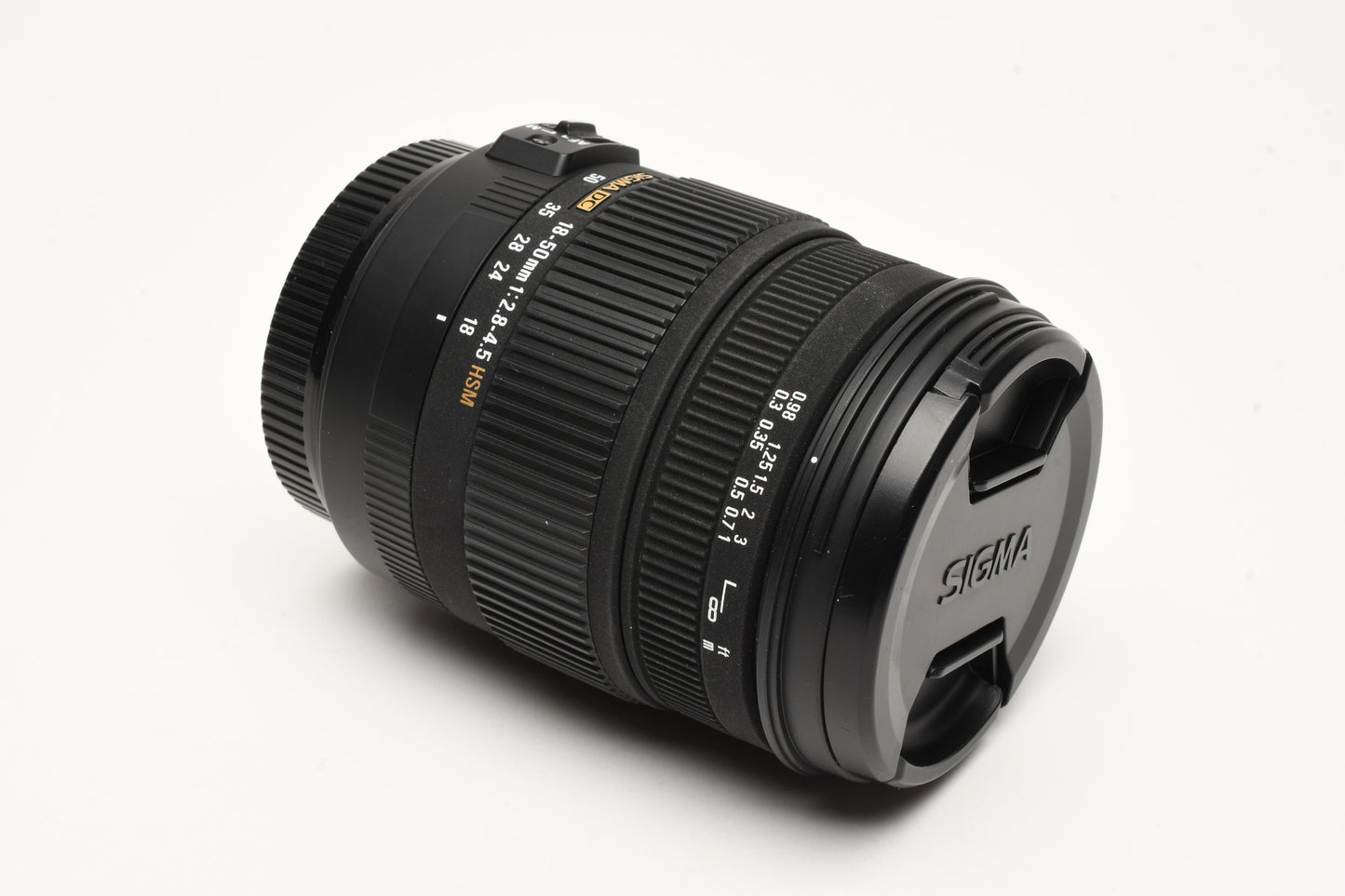 Sigma DC Zoom AF 18-50mm OS HSM f2.8-4.5 for Canon EF, caps, Nice!