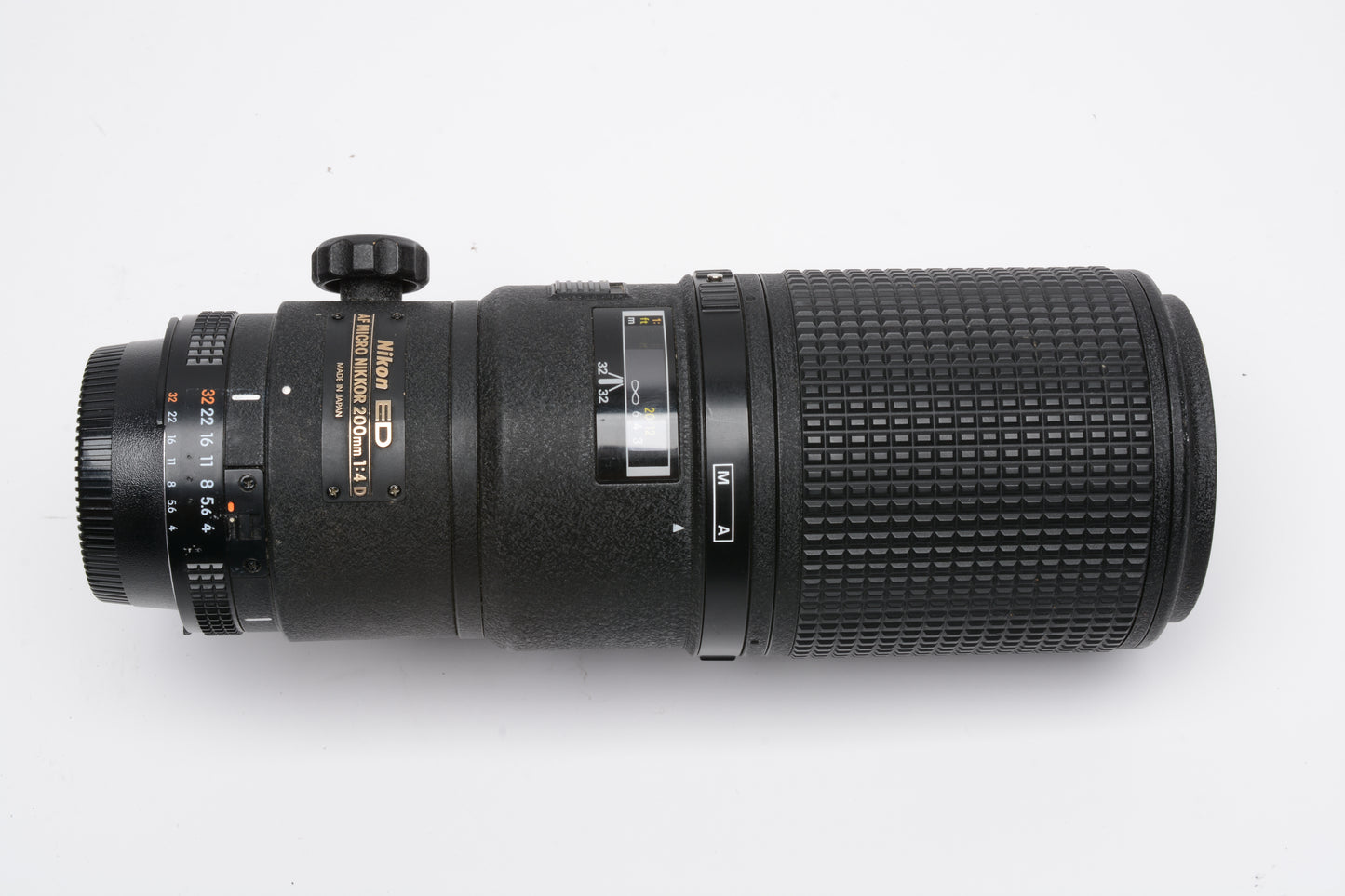 Nikon Nikkor AF 200mm f4 D ED Micro Lens, Hood, Very sharp! *Read