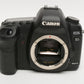 Canon EOS 5D Mark II DSLR Body, batt, charger, strap, Only 59,208 Acts