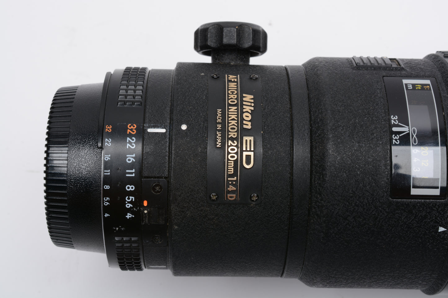 Nikon Nikkor AF 200mm f4 D ED Micro Lens, Hood, Very sharp! *Read